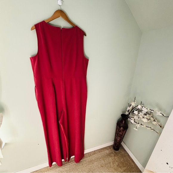 Lane Bryant Lena Square-Neck Jumpsuit NWT Size 18 - Picture 5 of 6